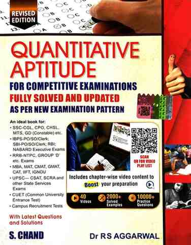 Quantitative Aptitude by Dr. R.S. Aggarwal