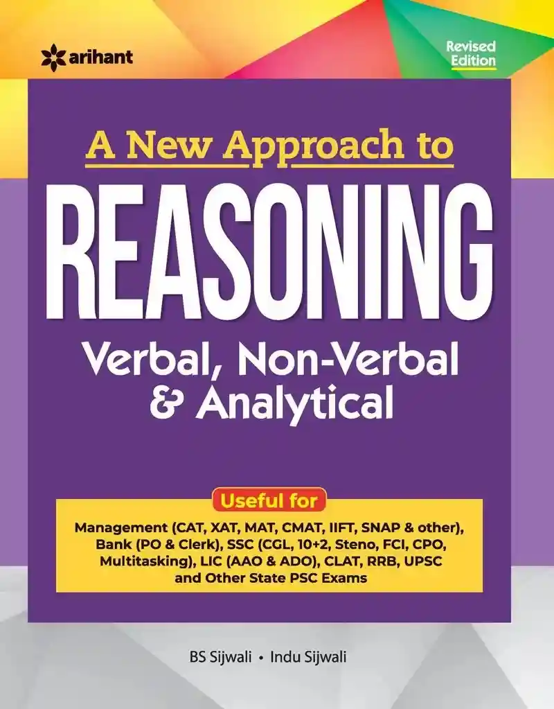 A New Approach to Reasoning(Verbal, Non-Verbal & Analytical) | English Medium
