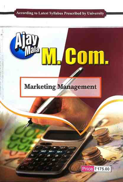Ajay Mala Marketing management for M.Com