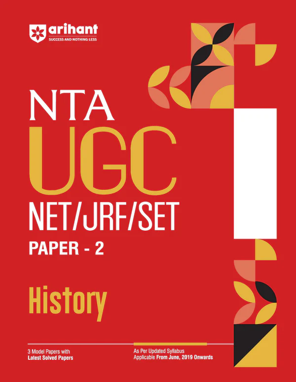 2026 NTA UGC NET SET JRF HISTORY Paper 2 Study guide english medium by Arihant