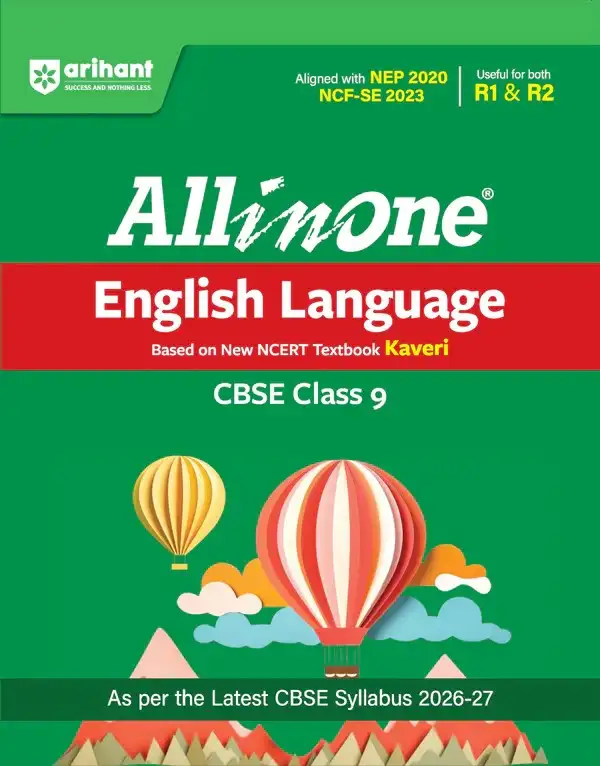 All in One English Language (Kaveri) Class 9 for CBSE Exam 2026-27 | NCERT Based Complete Theory, Practice Exercises, CBQs, A-R, Sample Papers & Mind Maps | Revised Edition as per Latest Syllabus
