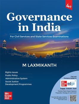2026 TMH Governance in India by M laxmikanth Tata Mc.Graw hill for CGPSC, UPSC Exams.