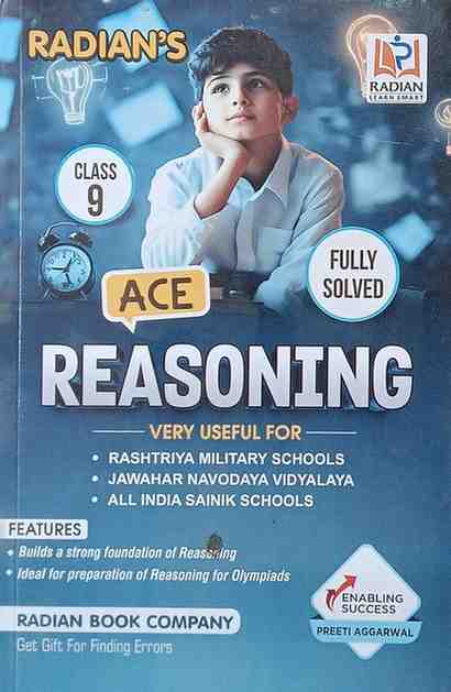 Radian's Ace Reasoning Class 9 Entrance Exam| JNVST, AISSEE, RMS, Olympiads | Fully Solved By Preeti Aggarwal