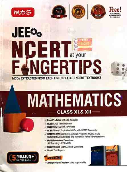 MTG Mathematics Class 11 & 12 JEE NCERT at Your Fingertips | Latest Edition | JEE Main & Advanced MCQ Practice Book