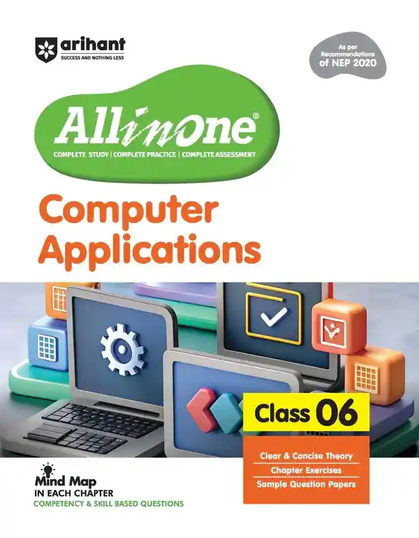 All In One Computer Application For Class 6 - NCERT Based Study Materials For Exam | English Medium|