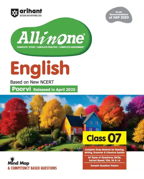 All in one English For Class 7 Exam 2026-27 | Mind Map & Competency based Question | Based On New NCERT Poorvi | English Medium